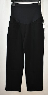 Old Navy Maternity Pants Stevie Straight Size Small Black Women's New