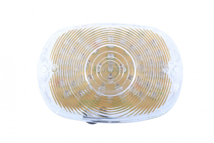 Feu stop LED transparent et compact à haute luminosité pour Harley Softail - 2