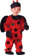 Ladybug Toddler Costume size 12-24 months Fun World 116991