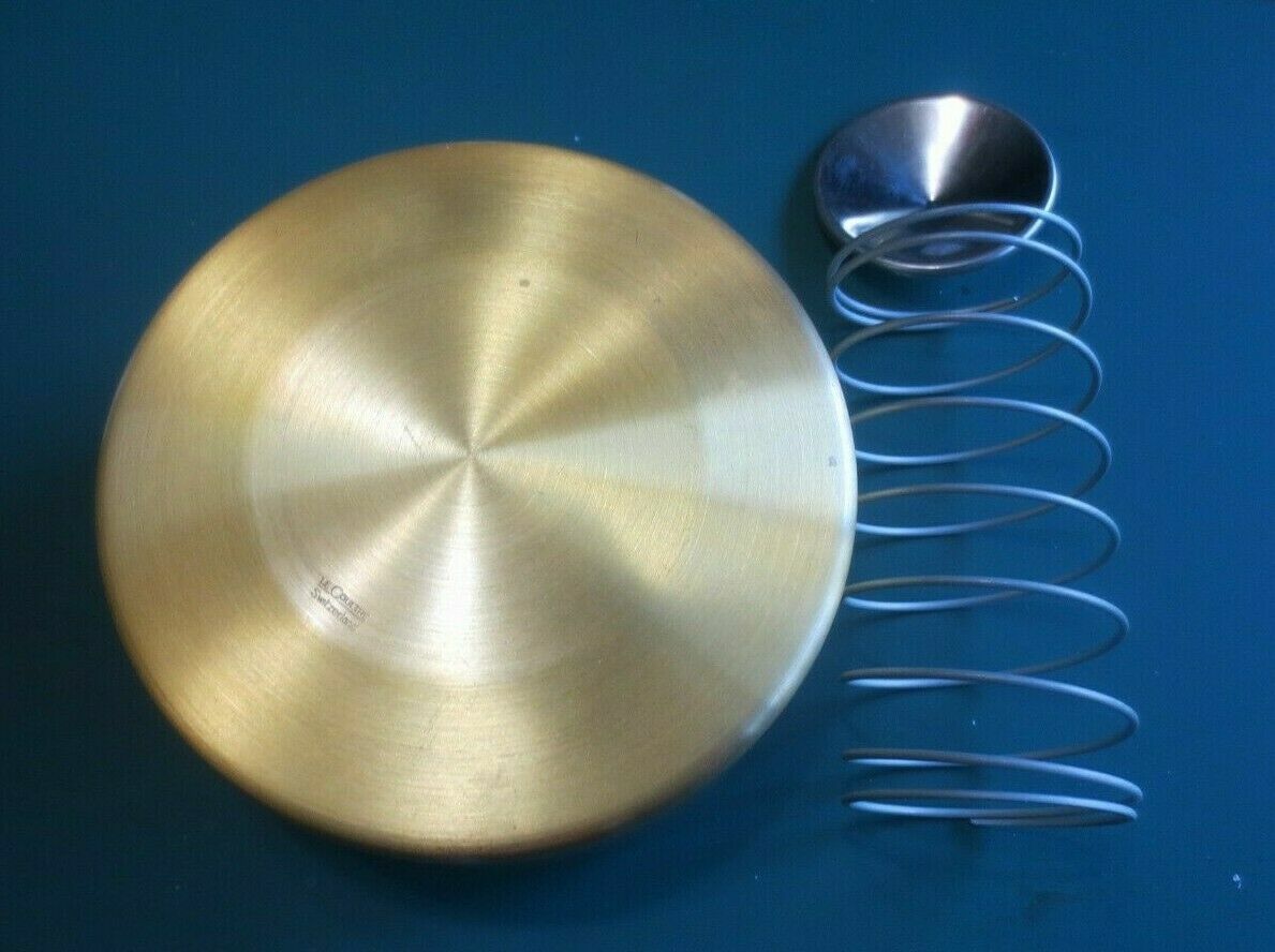 JAEGER LE COULTRE ATMOS COMPLETE ORIGINAL BELLOW CASING WITH GOOD WORKING BELLOW