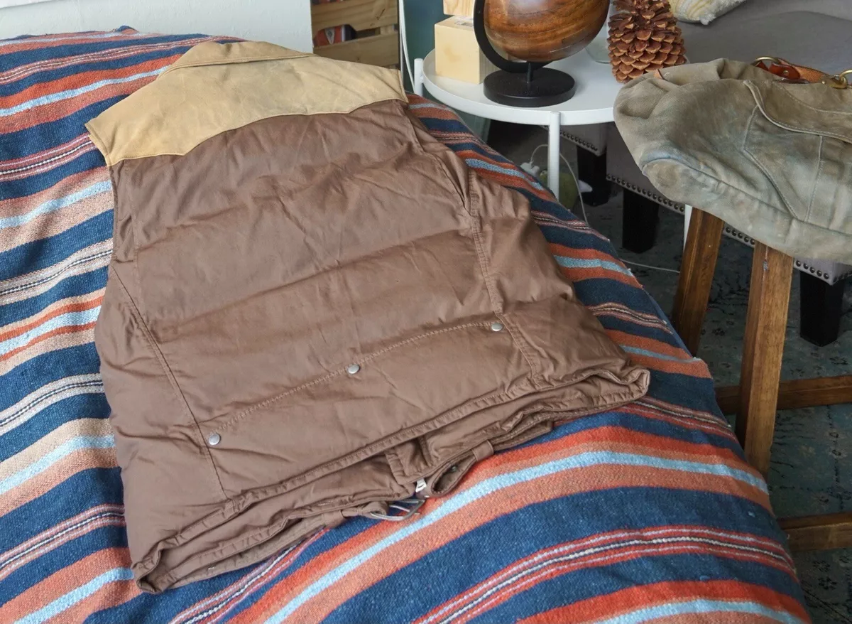 Visvim Strabler Down Vest Size 3 Brown