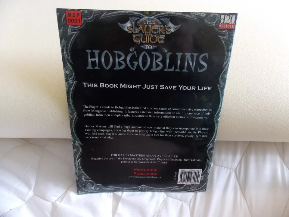 Dungeons and Dragons The Slayer's Guide to Hobgoblins d20 player's guide New - Image 2 of 2
