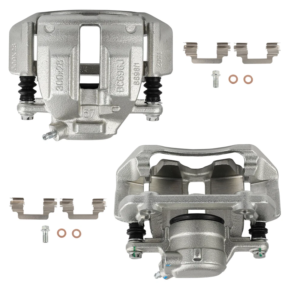 Pinzas de freno delanteras para Mercedes-Benz C240 (AWD) 2003-2005 2 piezas 19B3124 19B3125 Foto 3 de 4