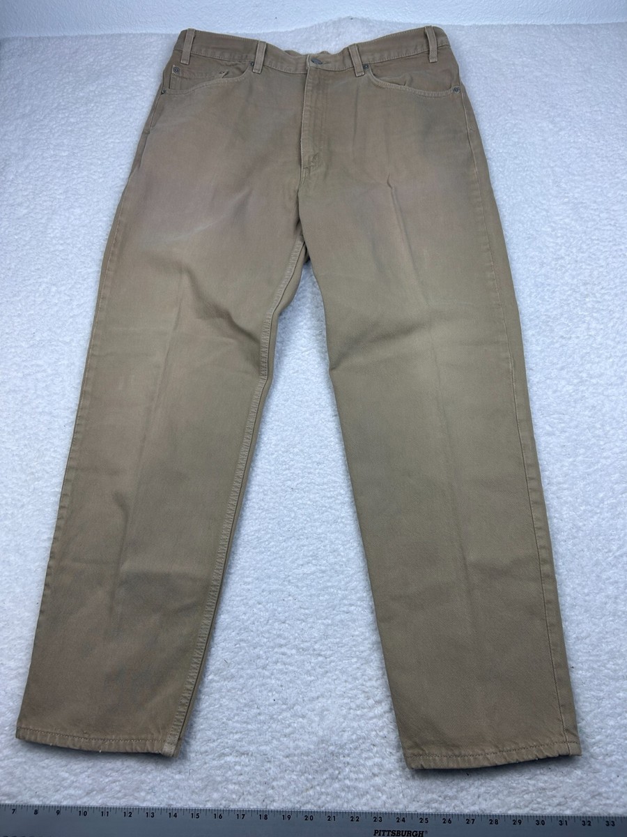Levi's 550 Brown Made in U.S.A 36/30 '90 Vintage Levi 550 Brown