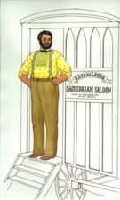 Civil War Era Men's Trousers Pattern 1840-70 | Past Patterns 0014 | Waist 28"-42