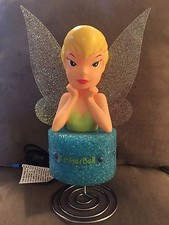 NIB Beautiful Kids Disney Tinker Bell Lamp/Unique/Perfect For Bedroom 