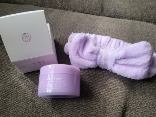 * Color Street MELT AWAY CLEANSING BALM & Spa Headband NIB -Best Makeup Remover