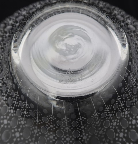 Bjorn Wiinblad Elegant Rosenthal Cut Glass Serving Bowl Romance Pattern - Picture 9 of 11