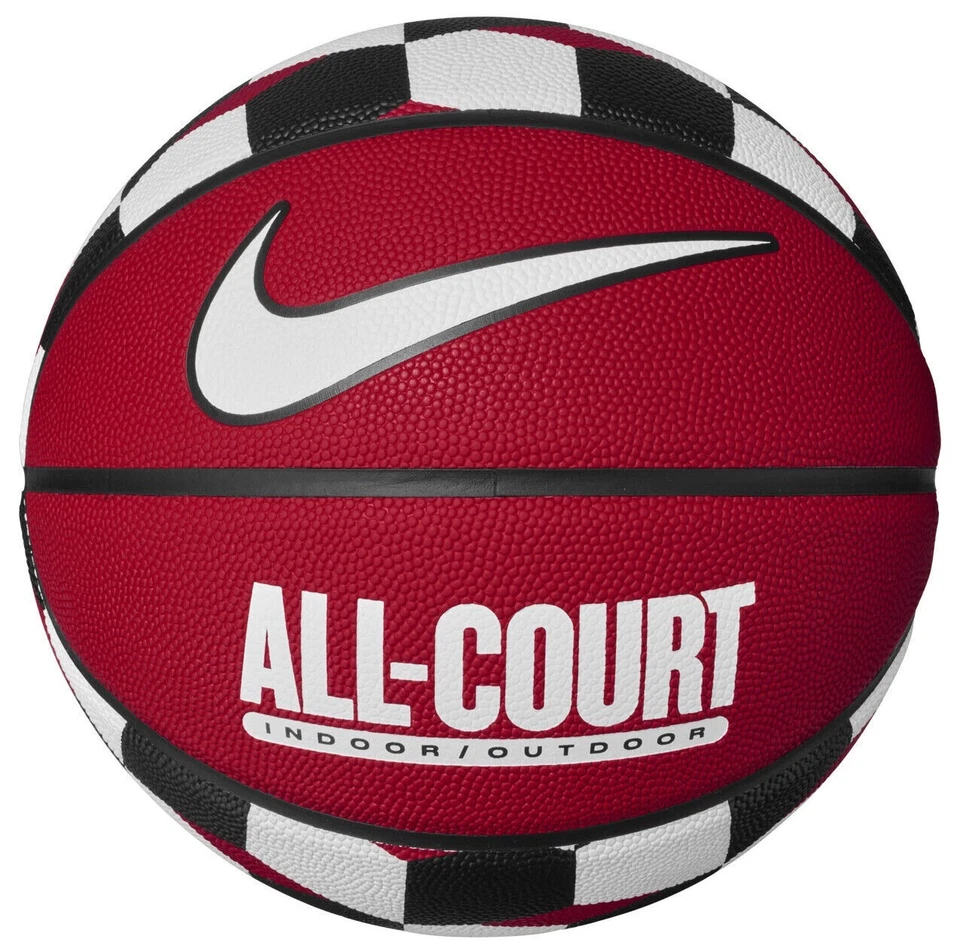 Balle Basket-Ball Nike Everyday À L'Court 8P Homme en Et Extérieur Red - Photo 1/1