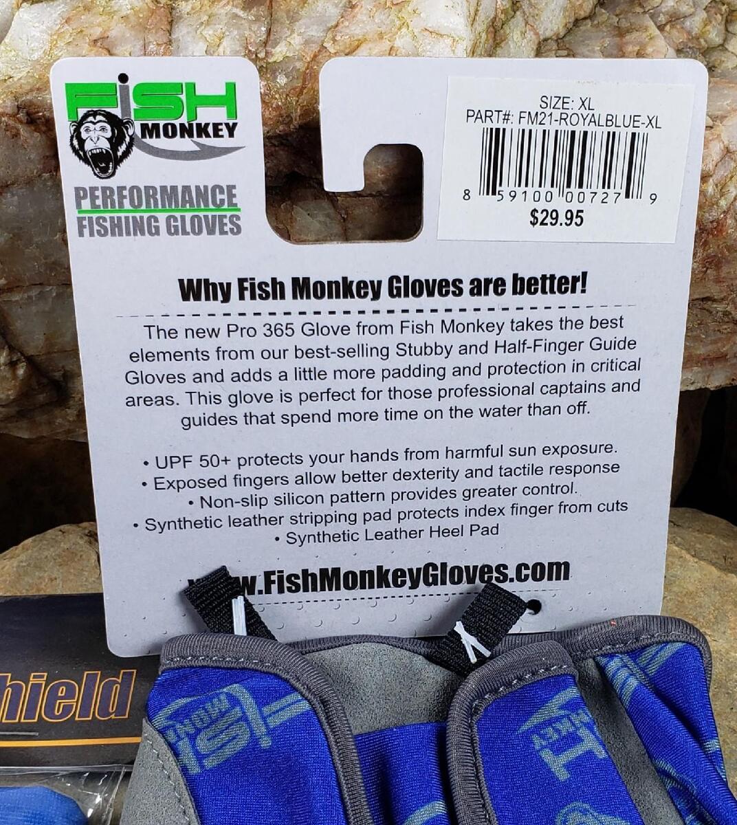 Okuma Sun Shield Gaiter & Fish Monkey Fishing Gloves XL UPF 50+ Lightweight  !!