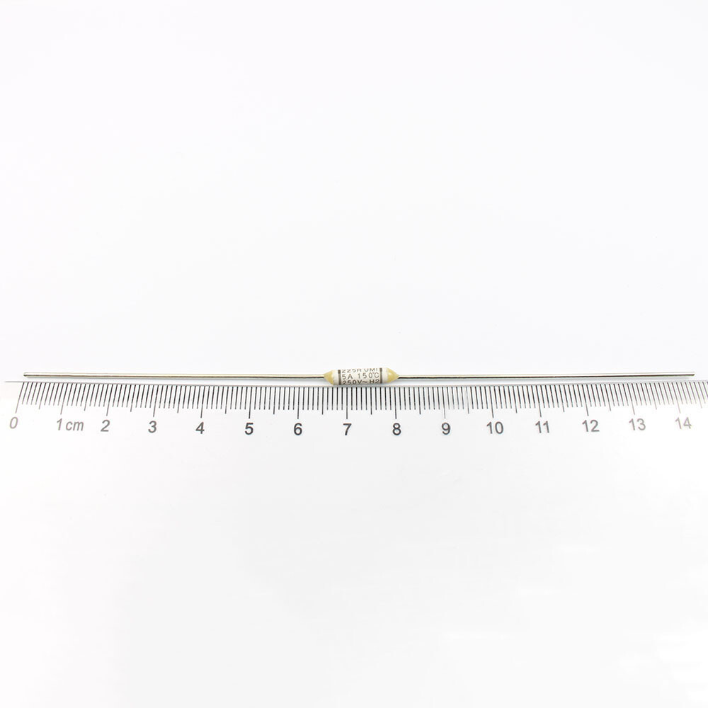 5Pcs ELCUT UMI 225R Thermal Fuse Axial Lead TF Cutoff 150℃ 5A 250V / 7A