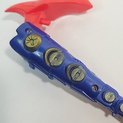 Transformers Tail Axe Weapon Accessory - Original Transformer Blue & Red Piece - Picture 13 of 16