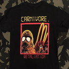 T-shirt Carnivore Retaliation uomo donna manica corta S-5XL GO056A