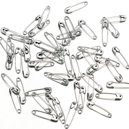 Coloured Safety Pins 27mm x40 Per Pack in 8 Colour Options - Picture 22 of 36