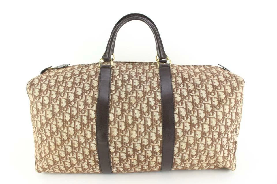 Sac de sport Dior Brown Monogramme Trotter Boston 68d55s