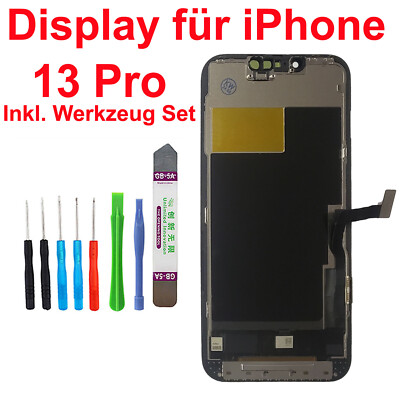 HX LCD RETINA TFT HD Display für iPhone 13 Pro Touchscreen Bildschirm + Werkzeug