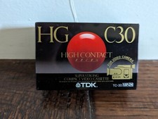NEW HG C30 High Contrast For Camera Compact Video Cassette TC-30 VHS-C