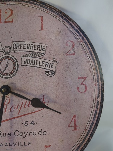 Rue Cayrade Decazeville France Jewelry Watchmaker Goldsmith Timeworks Clock Rare - Afbeelding 7 van 11