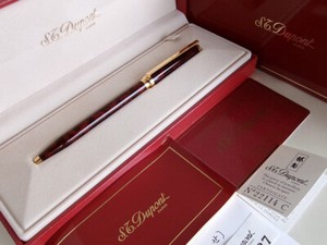 S.T. Dupont Montparnasse Ballpoint Pen Laque De Chine Name Carved