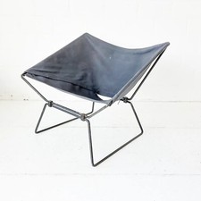 Pierre Paulin model AP14  for A POLAK 1955 Fauteuil chaise chair ribbon canvas