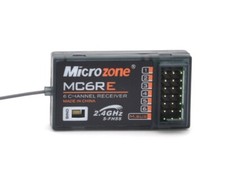 6 Channel Receiver (With Aerial) 2.4GHz Fits: Universal RC Models (1-MC6RE)
