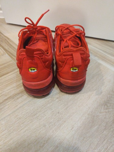 Size 10 - Nike Air VaporMax Plus Triple Red - Picture 5 of 7