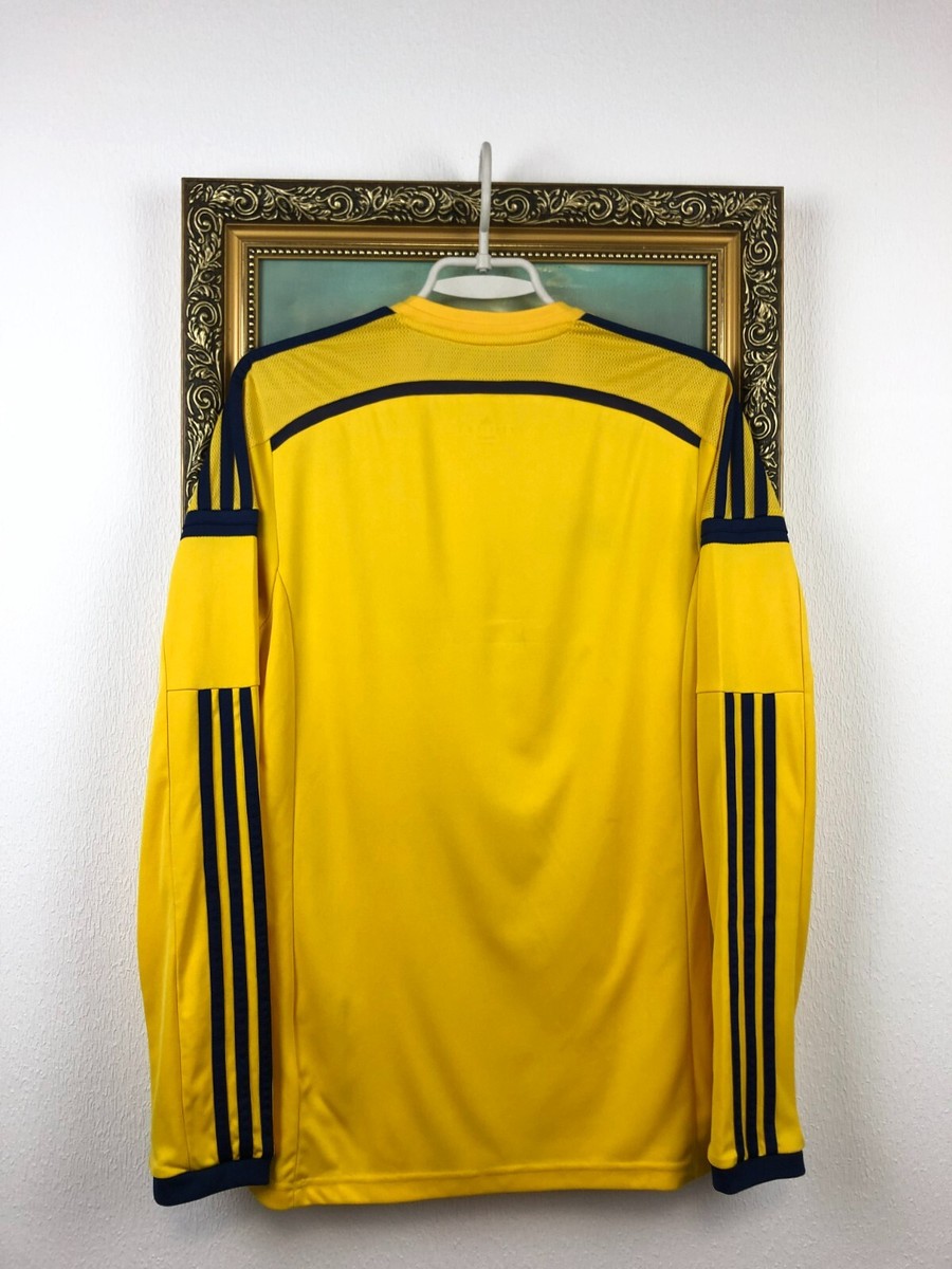 Metalist Kharkiv Home football shirt 2014 Soccer Long Sleeve