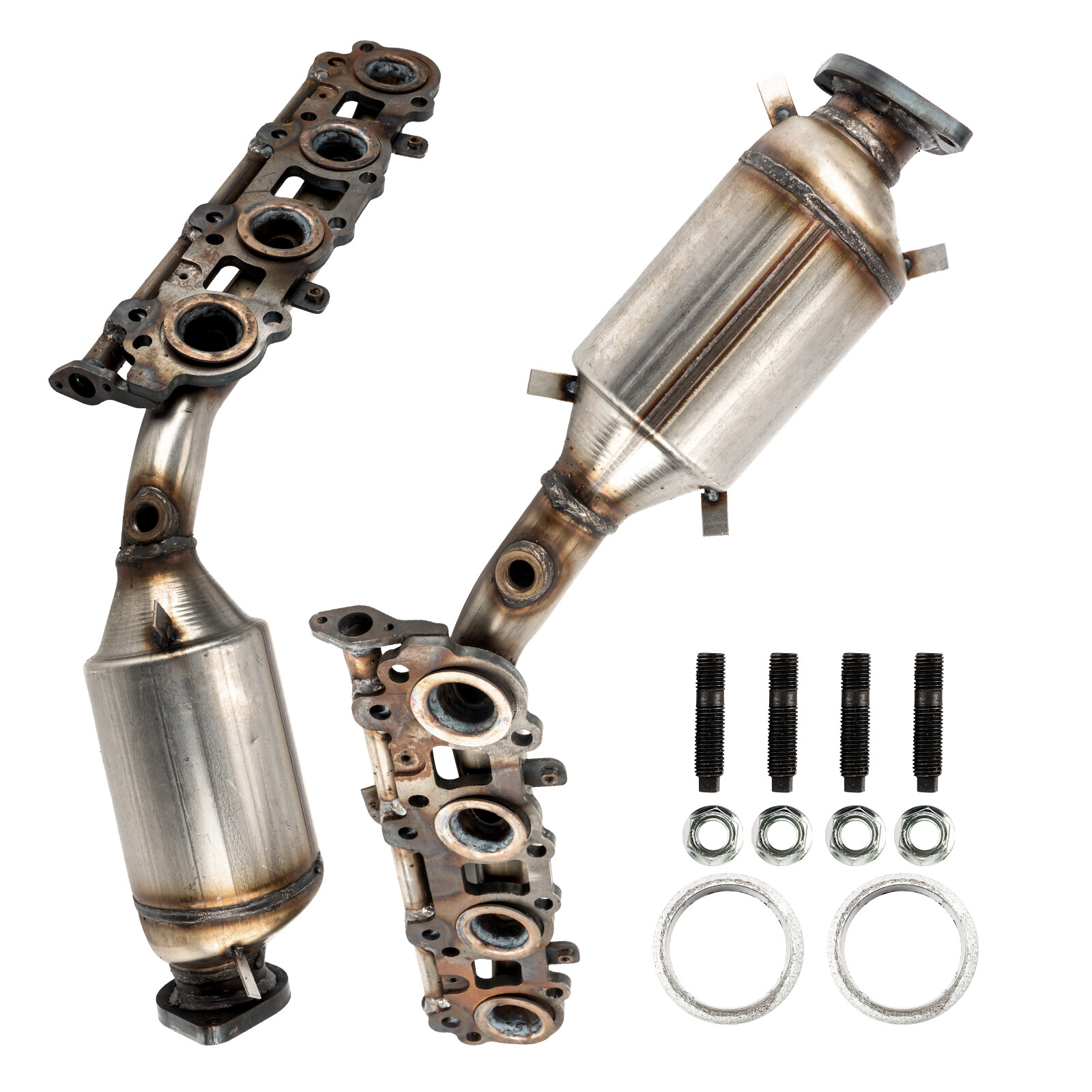 Exhaust Manifold with Catalytic Converter Assembly Pair For 200509