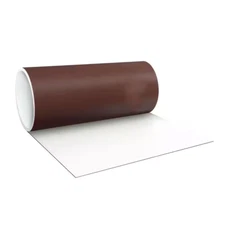 14 In. X 10 Ft. Brown/White Aluminum Roll Valley Flashing