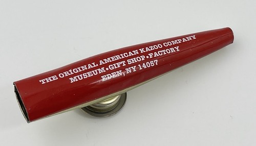 Original American Kazoo Museum Eden New York Instrument Factory Gift Shop