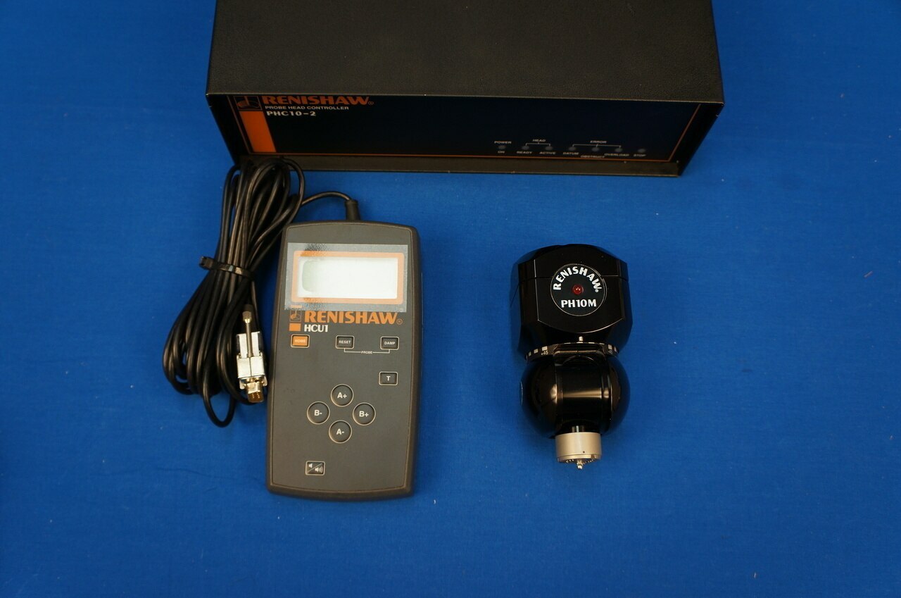 Renishaw CMM PH10M Motorized Probe Head PHC10-2 Controller HCU1 90 day Warranty
