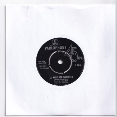 (nT415) Billy J Kramer & The Dakotas, I'll Keep You Satisfied - 1963 - 7'' vinyl
