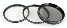 58MM FILTERS, SET OF 3