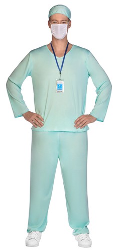 Adult Mens Scrubs Doctor Surgeon 