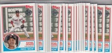 Lot of (24) 2018 Topps Update RAFAEL DEVERS 1983 Rookie Card #83-47 Red Sox RC