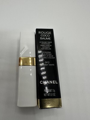 Chanel Rouge Coco Baume Hydrating Beautifying Tinted Lip Balm #912 Dreamy White