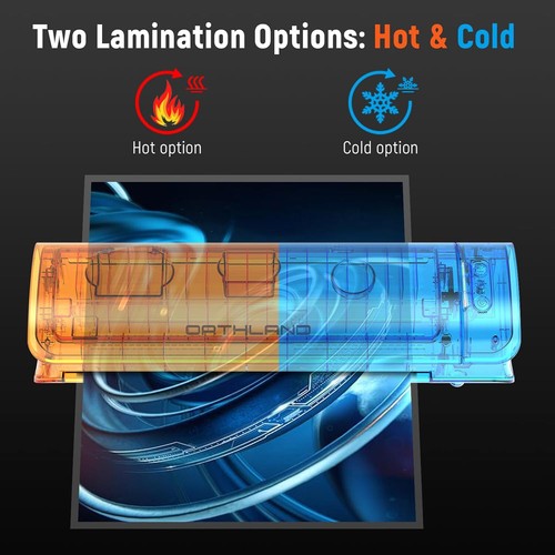 Macchina di laminazione A3 modalità caldo e freddo con sacchetti di laminazione - Foto 4 di 8