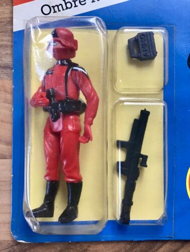 ACTION FORCE - RED SHADOW / OMBRE ROUGE / RODE SCHADUW Vintage Carded Figure MOC - Picture 14 of 18