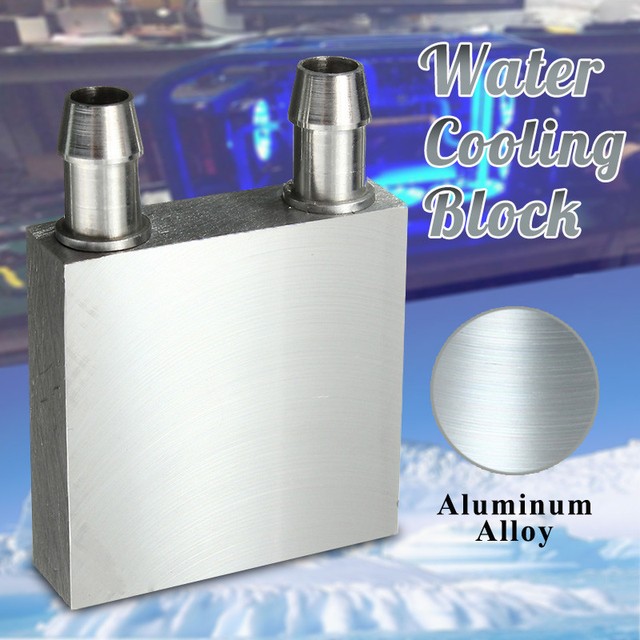 Water Cooling Heatsink Radiator Block Liquid Cooler Aluminium For CPU