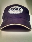 HUSKY Vehicle Liners Black Baseball Cap Cotton Adjustable hook and loop Strap 