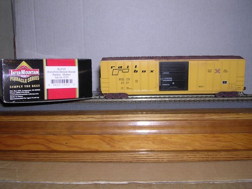 BRANCHLINE #2123 Railbox "Moderno" 50' Berwick Box Car #2131 Weathered H.O. 1/87 | Zustand: Used