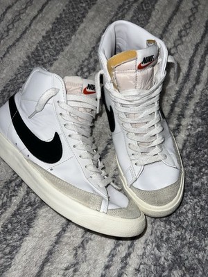 Nike Blazer Mid '77 Vintage Weiß Schwarz Gr.41 - Sehr guter Zustand
