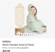 Keababies Lyra Muslin Bay Hooded Towel