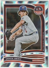 2024 Panini Stars and Stripes - Andrew Jimenez #52 Lightning 11/30 (RC)