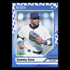 Sammy Sosa /46 #9 2024 Donruss Presidential Collection Chicago Cubs Baseball MLB