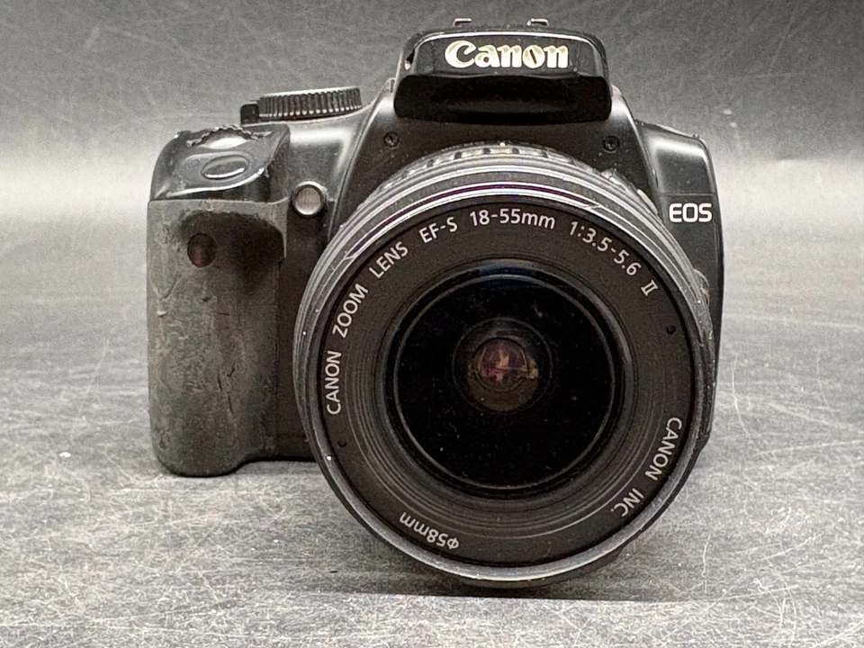 Canon EOS 400D DSLR Schwarz Gebraucht Geprüft Canon EF-S 15-55mm II - Bild 3 von 4