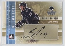 2011-12 ITG Heroes and Prospects Gabriel Bourque #A-GB Auto 2a8