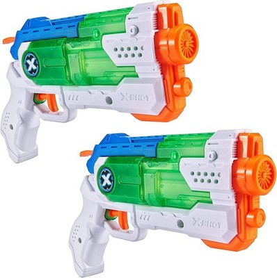 XSHOT Water Warfare Micro Fast-Fill Water Blaster (2 Pack) by ZURU Open Box