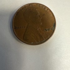 1940 Wheat Penny No Mint Mark Abraham Lincoln