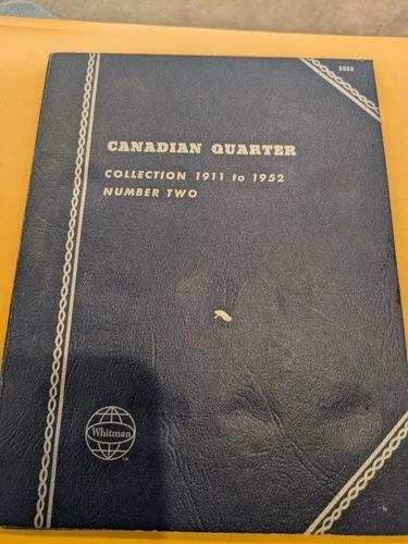 Canadian Quarters Some 80% Silver, Partial. Years 1953-1980 in Whitman Album Qcb